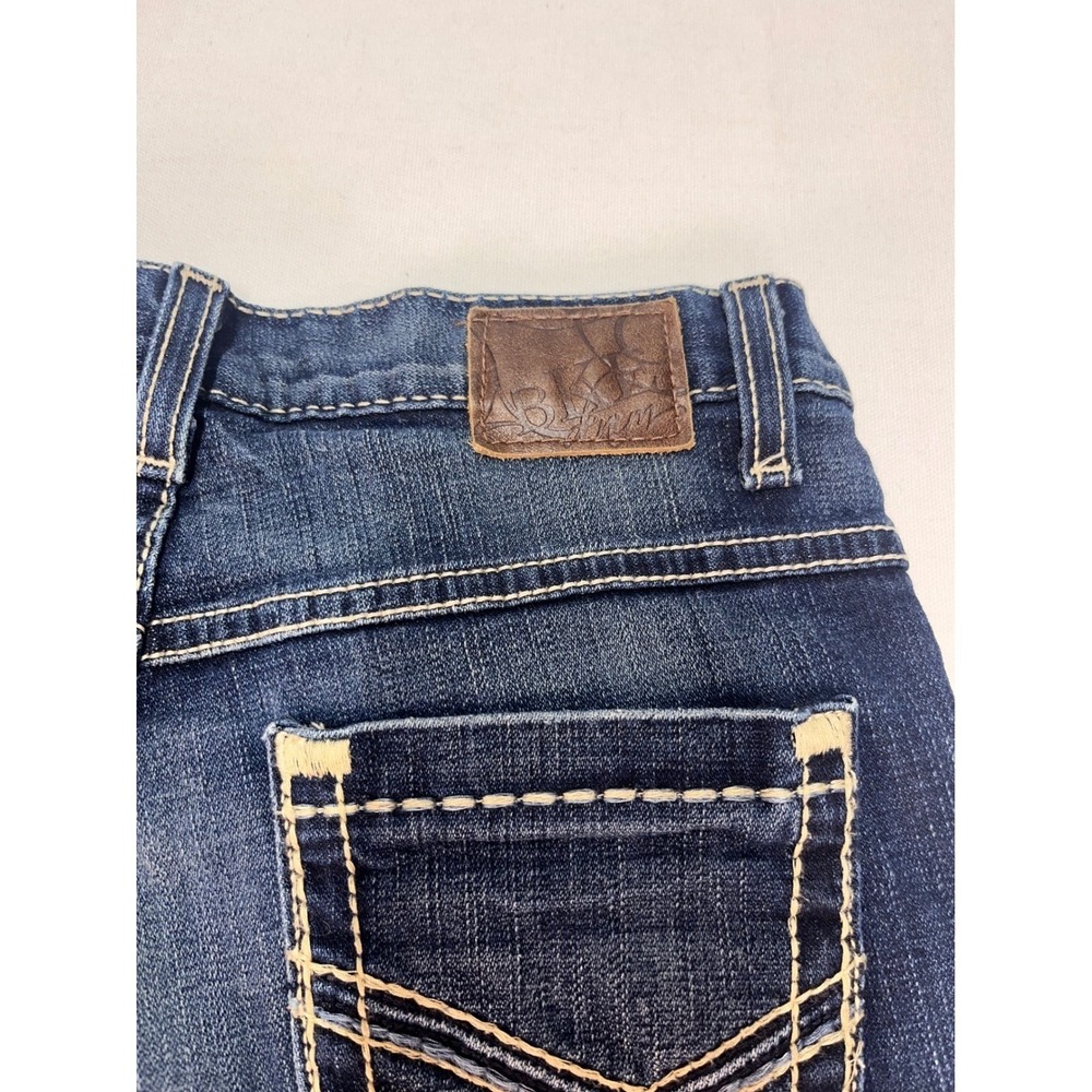 BKE Drew‎ Denim Shorts Dark Wash Stretch Casual Everyday Womens Size 26 - Picture 4 of 8